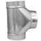 Imperial Mfg Imperial 6 in. X 6 in. X 6 in. Galvanized Steel Furnace Pipe Tee GV0892 - alternate 2